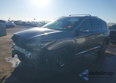 2017 Infiniti Qx60 из США, поврежденный, VIN 5N1DL0MM4HC544691